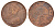 Гонконг 1 цент 1866 Виктория (1837-1891) KM 4 бронза 1520-744
