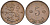 ФИНЛЯНДИЯ 5 ПЕННИ 1939 KM 22 медь 192-1255