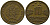 Перу 10 сентимо 1996 LIMA KM 305.1, Schon 104 латунь 4543-635