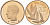 Бельгия 20 франков 1993 Belgique KM 159 никель бронза UNC 189-931