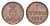 Ганновер 1 пфенниг 1853 B, Георг V (1851-1866) KM 221, AKS 155, J. 83 медь    4658-1056
