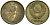 СССР 3 копейки 1967 Федорин 151 медь цинк 4176-1032