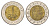 Египет 1 фунт 2007 сфинкс KM 940a биметалл 4673-823