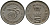 Индия 5 рупий 1995 50 лет ООН KM 156 медно-никель 33-725