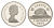 Канада 5 центов 1985 Елизавета II (1952-2022), бобр KM 60.2a медно-никель PROOF 4639-516