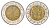 Египет 1 фунт 2008 сфинкс KM 940a биметалл 4673-844