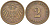 ГЕРМАНИЯ 2 ПФЕННИГА 1910 A KM 16, J. 11, Weege 4 медь 206-553