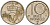 НОРВЕГИЯ 10 ЭРЕ 1979 KM 416 медно-никель 4608-869