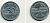 ГЕРМАНИЯ 50 ПФЕННИГОВ 1920 D KM 27, J. 301 алюминий 41-755