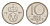 Норвегия 10 эре 1990 Улаф V (1957-1991) KM 416 медно-никель 4632-1215