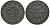 Нассау 1/2 крейцера 1813 Фридрих Вильгельм (1788-1816) KM 33 медь    188-452
