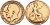 Великобритания 1 пенни 1919 Георг V (1910-1936) KM 810, Spink 4051 бронза    4149-424