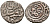 Индия 2 гани 1296-1316 AD Делийский Султанат, Ала аль-Дин Мохаммед биллон 72-1034