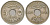 Египет 5 миллим 1917 KM 315 медно-никель 98-452