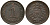 ГЕРМАНИЯ 1 ПФЕННИГ 1888 J, СТАРОГЕРБОВКА KM 1, J. 1 медь 112-124