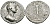 Римская Империя денарий 114 - 117 Траян PM TR P COS VI PP SPQR Марс, держащий трофей Рим Very fine RIC 338 серебро 1073-4-4-1