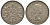 Великобритания 2 шиллинга (флорин) 1957 Елизавета II (1952-2022) KM 906, Spink 4146 медно-никель  4185-635