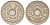 Франция 5 сантимов 1931 тип Линдайё KM 875, Le Franc 122.14 медно-никель 3309-1019