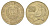 Кипр 20 центов 1985 птичка KM 57.2 никель латунь 4652-347