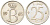 Бельгия 25 сантимов 1965 Belgie, Бодуэн I (1951-1993) KM 154.1 медно-никель 214-142