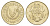 Кипр 10 центов 1994 ваза с птичками KM 56.3 никель латунь UNC 4652-344