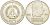 ГДР 20 марок 1972 А, Фридрих Шиллер (1759-1805) KM 40 медно-никель 4521-632