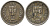 ПОРТУГАЛЬСКАЯ ИНДИЯ 2 ТАНГИ 1934 KM 20 медно-никель 100-1247