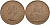 Великобритания 1 пенни 1967 Елизавета II (1952-2022) KM 897, Spink 4157 бронза 97-1121
