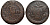 Россия 5 копеек 1764 ЕМ, Екатерина II (1762-1796) Биткин 610 медь  1103-5-12
