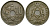 Бельгия 10 сантимов 1923 Belgique KM 85 медно-никель 4172-931
