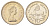 Фолклендские острова (Фолкленды) 10 пенсов 1998 Елизавета II (1952-2022), южные морские котики KM 5.2 медно-никель  UNC  4675-355