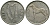 ИРЛАНДИЯ 1/2 КРОНЫ = 2 ШИЛЛИНГА 6 ПЕНСОВ 1959 ЛОШАДЬ KM 16а медно-никель 4531-843