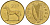 Ирландия 20 пенсов 1999 лошадь KM 25 никель бронза 4140-345