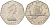 Остров Мэн 50 пенсов 1976 Елизавета II (1952-2022) KM 39 медно-никель 4619-141