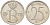 БЕЛЬГИЯ 25 САНТИМОВ 1975 BELGIQUE, БОДУЭН I (1951-1993) KM 153.1 медно-никель 214-442