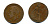 Великобритания 1 пенни 1921 Георг V (1910-1936) KM 810, Spink 4051 бронза 47-536