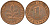 ФРГ 1 пфенниг 1971 F KM 105, J. 380 сталь плакированная медью    4598-452