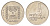 Израиль 1/2 лиры 1963 JE 5723 KM 36 медно-никель UNC 4670-1214