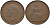 Великобритания 1 пенни 1948 Георг VI (1936-1952) KM 845, Spink 4114 бронза 4144-935