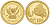 Конго 100 франков 2013 серия большая пятерка, носорог золото PROOF 00-804-33