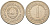 Югославия 1 динар 1990 KM 142 медь цинк никель aUNC 4591-537