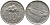 Малайзия 10 сенов 1991 цветок KM 51 медно-никель 4396-111