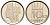 Нидерланды 10 центов 1982 Беатрикс (1980-2013) KM 203 никель  4602-542