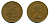 Великобритания 1/2 пенни 1964 Елизавета II (1952-2022) KM 896, Spink 4158 бронза 56-857