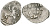 Великое Княжество Московское копейка 1535-1547 Иван IV Васильевич, Новгородский монетный двор, 0,62 гр. ГиК №75 серебро    262-315