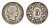 Швейцария 5 раппенов 1887 B, редкий год KM 26 медно-никель 4655-253