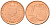 Нидерланды 1 евроцент 2004  КМ 234 сталь плакированная медью UNC   4160-1135