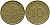 ФРГ 10 ПФЕННИГОВ 1976 D KM 108, J. 383 сталь плакированная латунью 98-513
