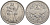 Французская Новая Каледония 2 франка 1977  KM 14 алюминий  UNC  4610-453