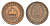 Венгрия 2 филлера 1896 KB, Франц Иосиф I (1848-1916) KM 481 бронза 4613-167